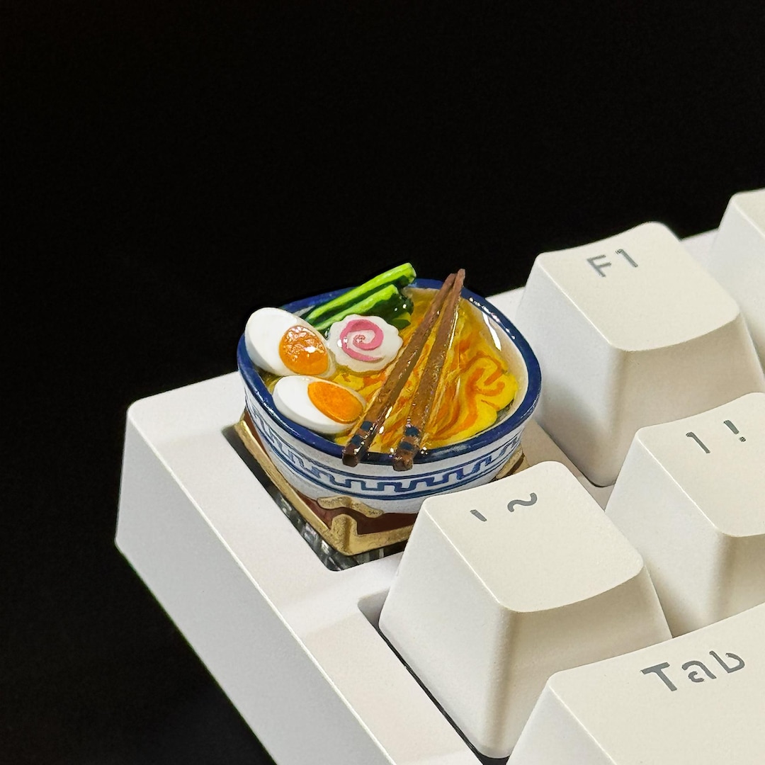 Ramen Keycap! ( Brown )
