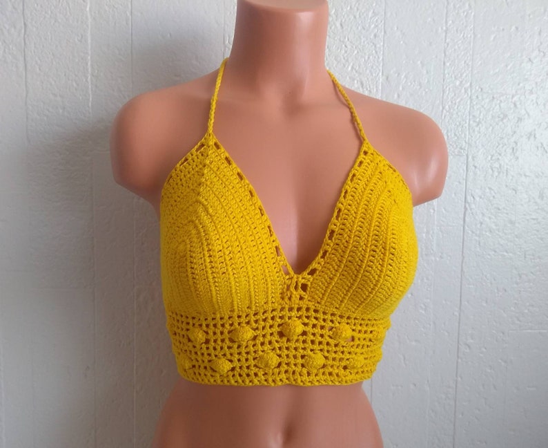 yellow festival top