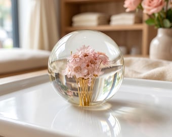 Cute Pink Daisy Night Light, Aesthetic Resin Flower Lamp, Soft Glow Room Decor Gift for Her, Personalized Mothers Day Night Light