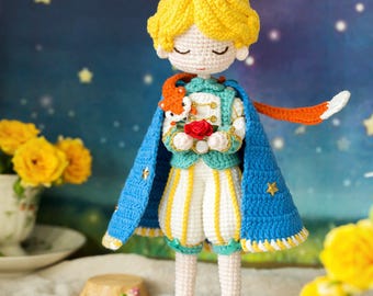 Little Prince Doll Crochet Yarn Kit