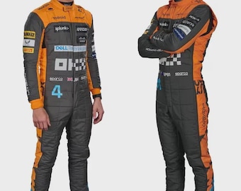 Traje de karting estilo Fórmula 1 de carreras profesionales / Traje de karting personalizado homologado por la CIK/FIA / Diseño personalizado / Camiseta y pasamontañas gratis incluidos