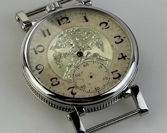 44 mm klockboett i rostfritt stål - A. Lincoln / Marquis Autocrat Illinois-urverk