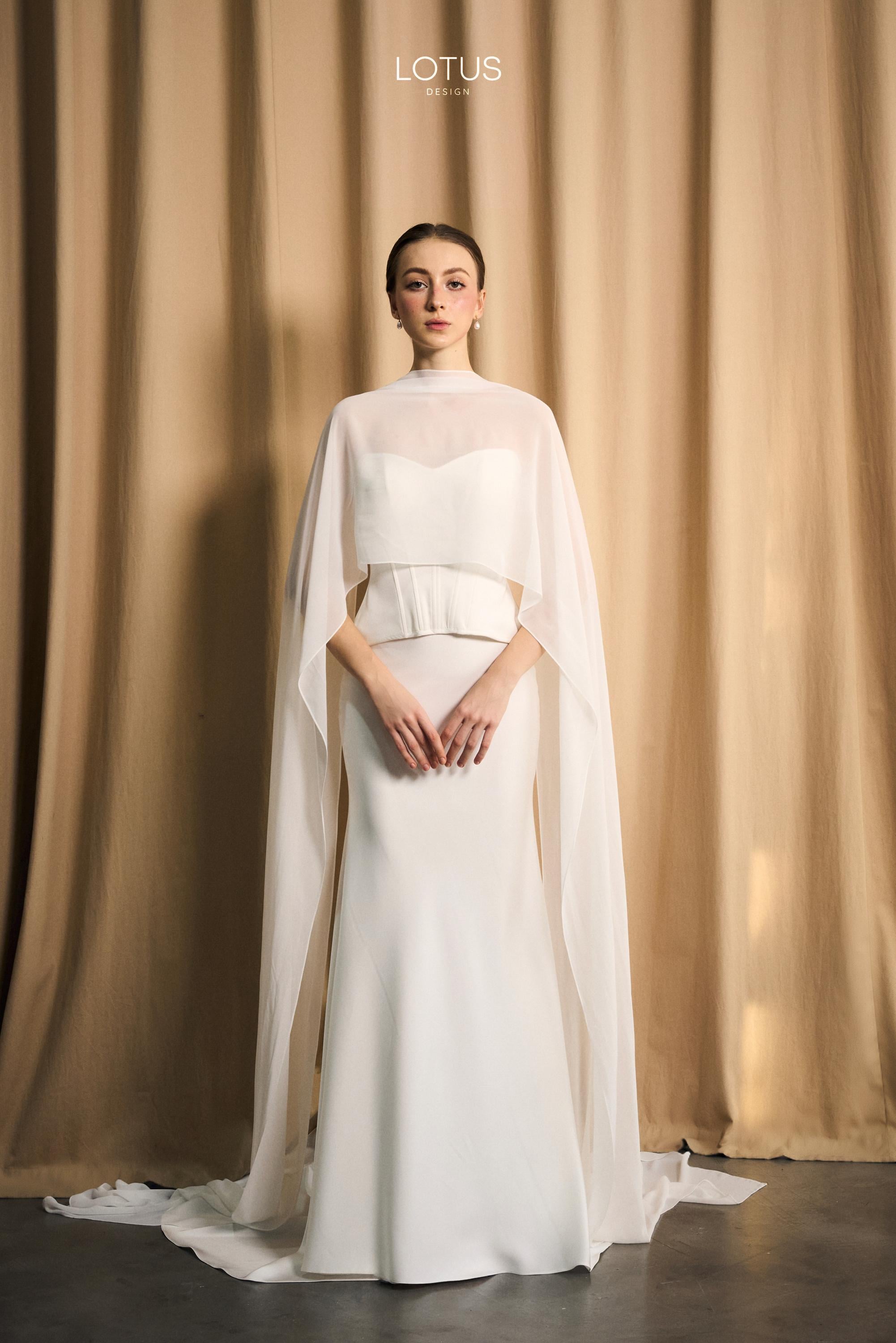 Column Sheath Wedding Dress