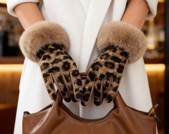 Gants Femme Galia Cuir Doublé Soie Marron - Glove Story ref 186132 chapellerie traclet