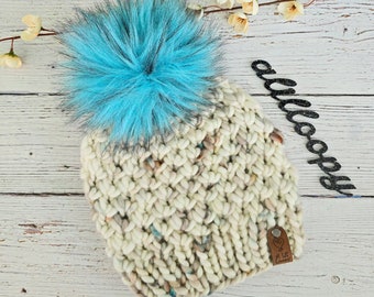 Hand Knit Luxury Liana Beanie - Ready to Ship