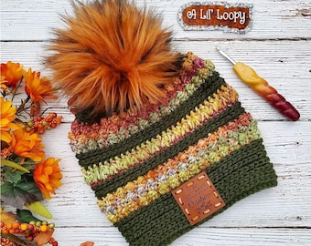 Crochet Pattern: The Beth Beanie | PDF Digital Download