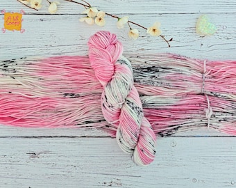 Hand-Dyed Worsted Weight Merino Wool Yarn: Sakura