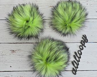 He Slimed Me Faux Fur Pom Pom