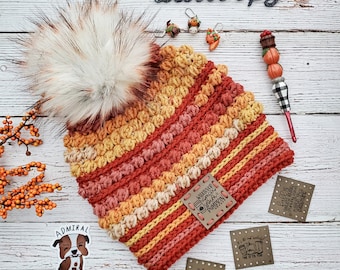 Crochet Pattern: The Chalmers Street Beanie | PDF - Digital Download | Hat DIY Tutorial