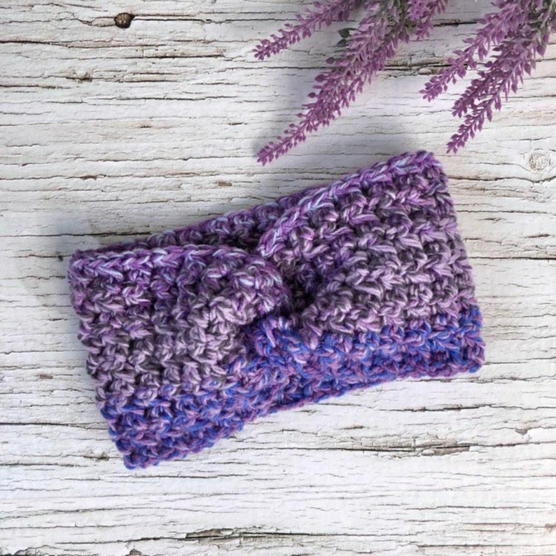 The Ravencraft Earwarmer Crochet Pattern Instant Download PDF Headwrap Pattern Earwarmer Pattern Headband Pattern image 8