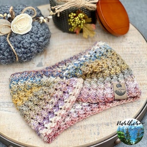 The Ravencraft Earwarmer Crochet Pattern Instant Download PDF Headwrap Pattern Earwarmer Pattern Headband Pattern image 7