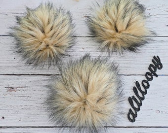 Blondie Faux Fur Pom Pom
