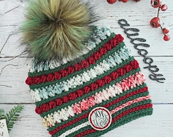 Crocheted Christmas Hat