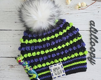 Crochet Basic Witch Women's Halloween Hat - READY TO SHIP