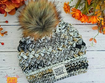 Crochet Hat Pattern: Daily Brew Beanie - Worsted Version (PDF Download)
