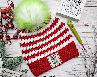 Handmade Mattie Beanie - READY TO SHIP