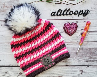 Crochet Hat Pattern - The Mattie Beanie