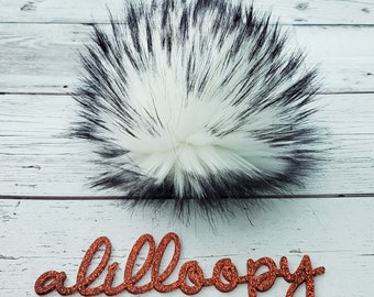 Cruella Faux Fur Pom Pom