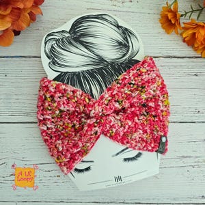 Patrón de diadema de crochet: Calentador de orejas Ravencraft, pañuelo texturizado (PDF de descarga instantánea) imagen 2