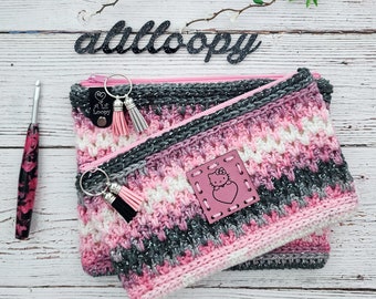The Northern Forest Pouch Crochet Pattern | PDF Digital Download | Tutorial