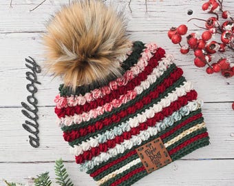 Crocheted Christmas Hat