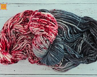 Hand-Dyed Superwash Merino Wool Yarn: Hello Sidney