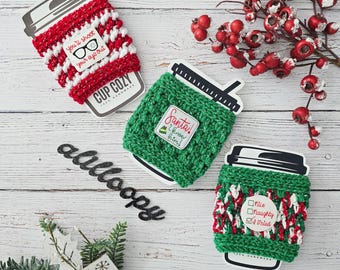 Christmas Coffee Cozy