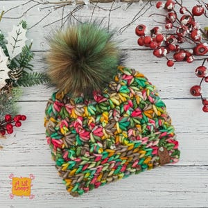 Crochet Hat Pattern: Winter Star Beanie (PDF Download)