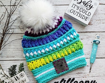 The Nevermore Beanie Pattern- **PDF - Digital Download**