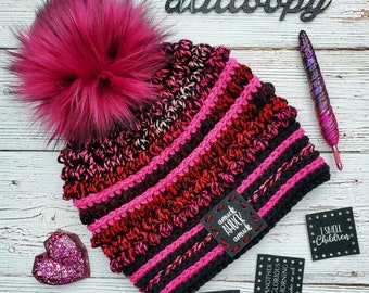 The Chalmers Street Beanie Pattern- **PDF - Digital Download** Crochet Pattern Tutorial, Crochet Beanie Pattern, Crochet Pattern