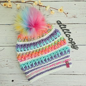 Crochet Pattern: The Nevermore Beanie | PDF - Digital Download | DIY Hat Tutorial