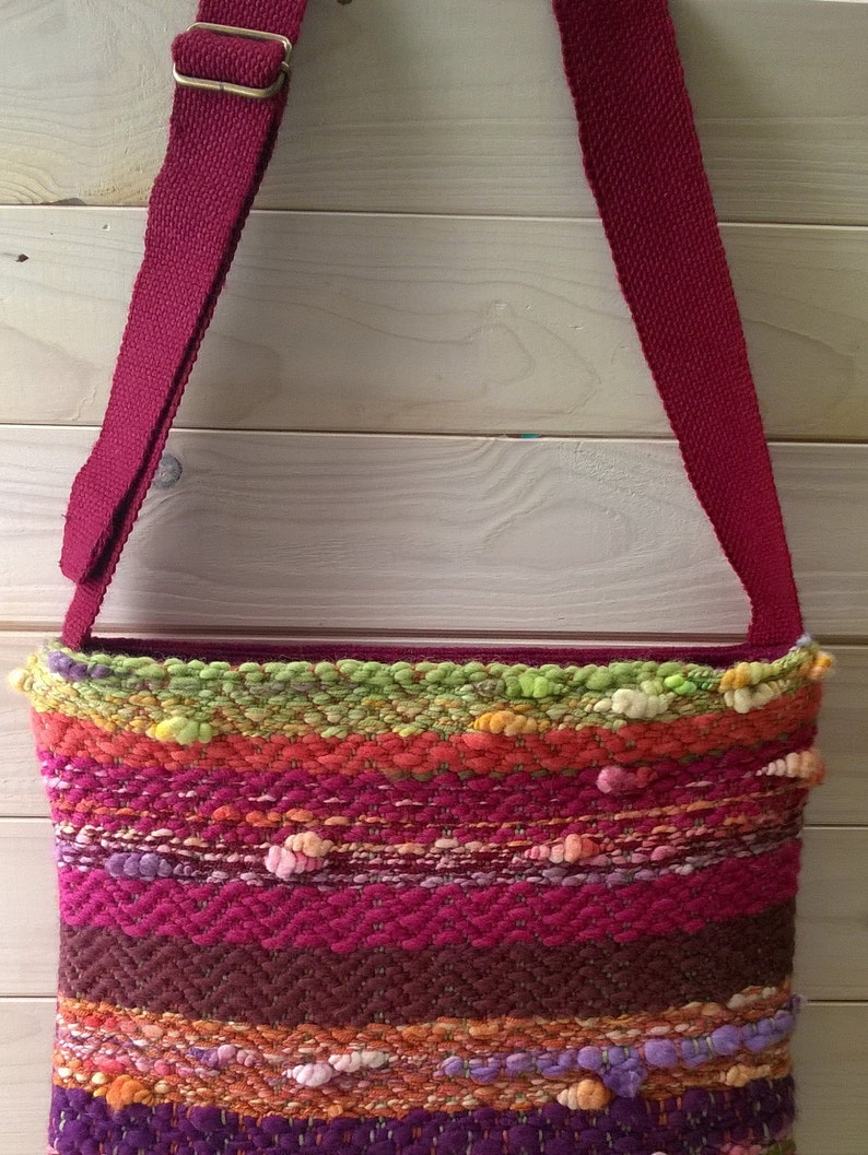 BORSA TRACOLLA PICCOLA Tracollina Tonda Cotone Gufo Etnico Thailandia EUR 14,00 - IT - Foto 13