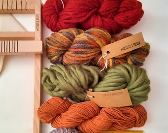 Kit Start_ Telaio a cornice/ Filati_autunno
