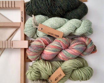Kit Start_ Telaio a cornice/ Filati verde
