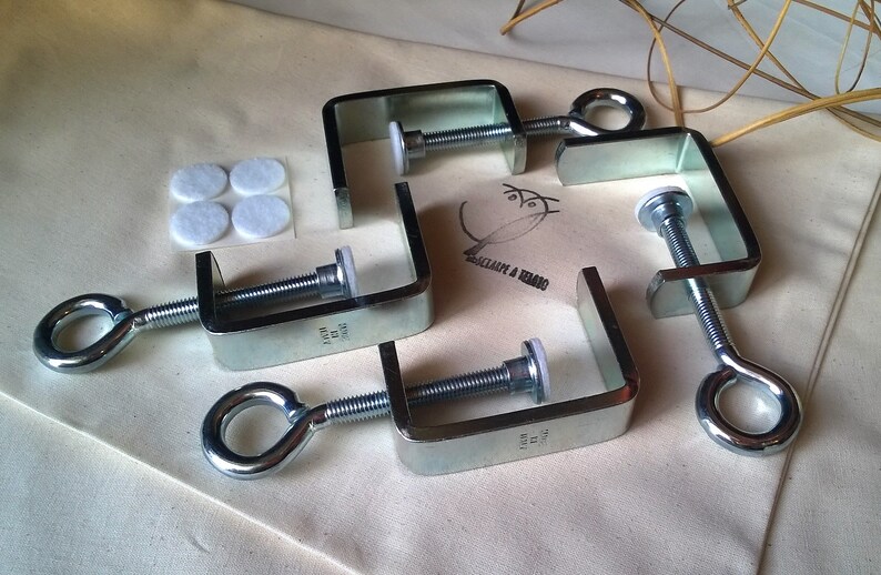 CONTENUTO PACCHETTO MORSETTI Localizzatore Foro Cerniera Porta Armadio Lega Di Alluminio EUR 110