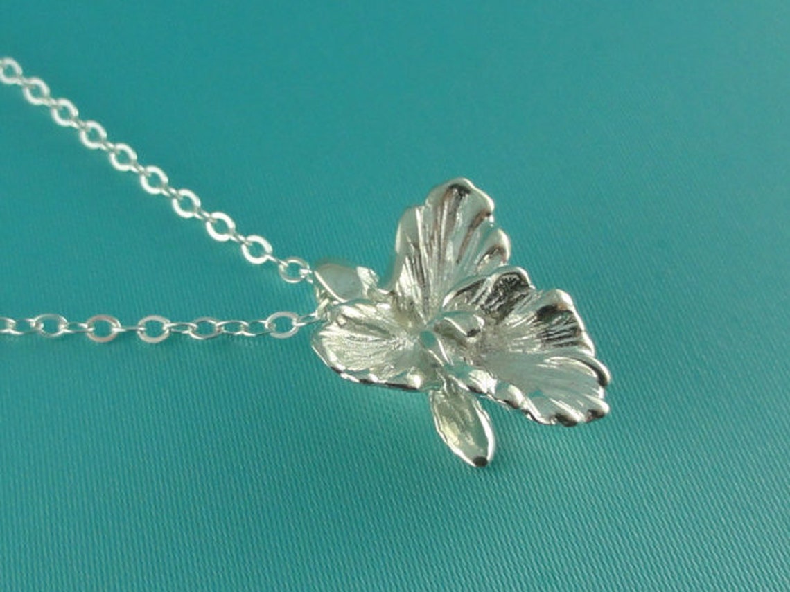 Cattleya orchid necklace Clearance