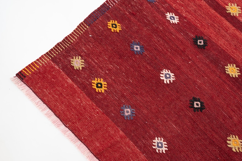6x12 Rug 6x12 Vintage Kilim Rug, Red Kilim, Handwoven Rug, Large Kilim Rug ...
