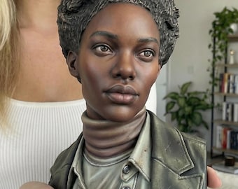 Bust STL Pack – High Detail Resin Printable Busts – Digital Download for 3D Printing