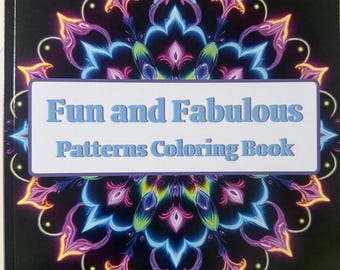 Geometric Pattern Coloring Book