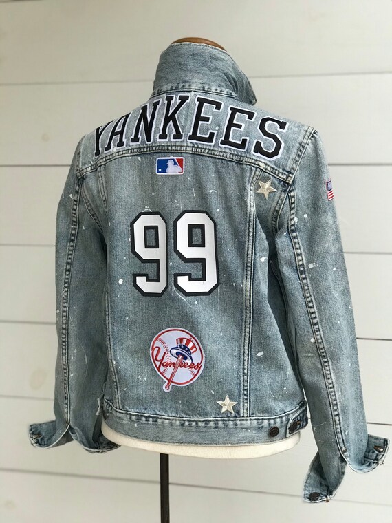 personalised jean jacket