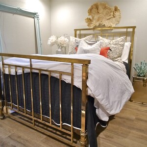 Antique Solid Brass Bed- FULL / DOUBLE size