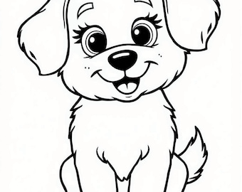 10 Cute Animal Coloring Pages for Kids