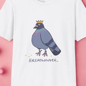 Kostwinner Funny Pigeon T-shirt Sensorisch vriendelijk T-shirt