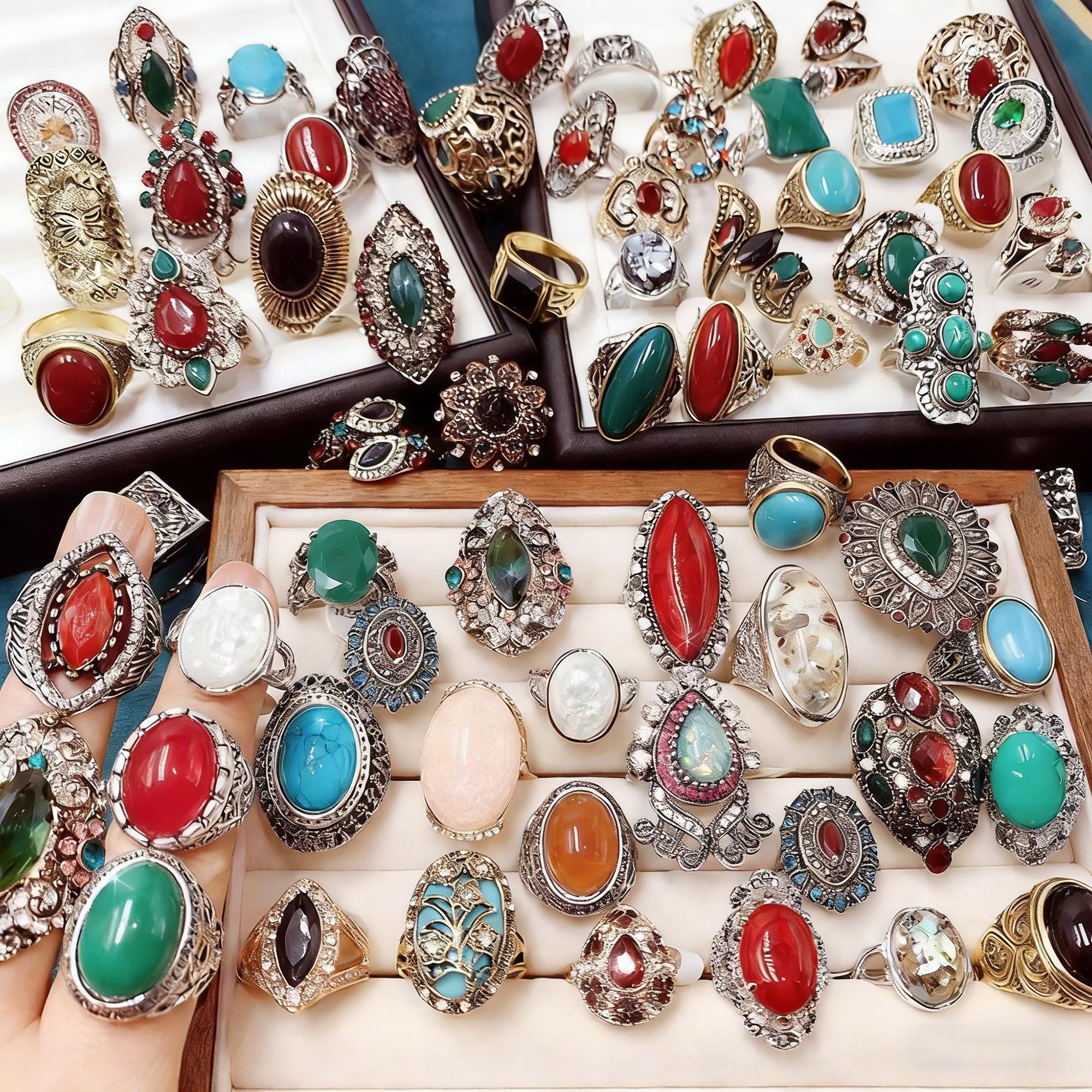 Vintage rings - Etsy 日本