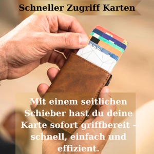 Personalisiertes Lederportemonnaie mit Foto, Initialen & Text | RFID Slim Wallet für Männer, Geschenkidee, hochwertige Echtleder-Geldbörse image 11