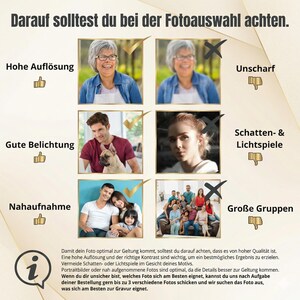 Personalisiertes Lederportemonnaie mit Foto, Initialen & Text | RFID Slim Wallet für Männer, Geschenkidee, hochwertige Echtleder-Geldbörse image 9