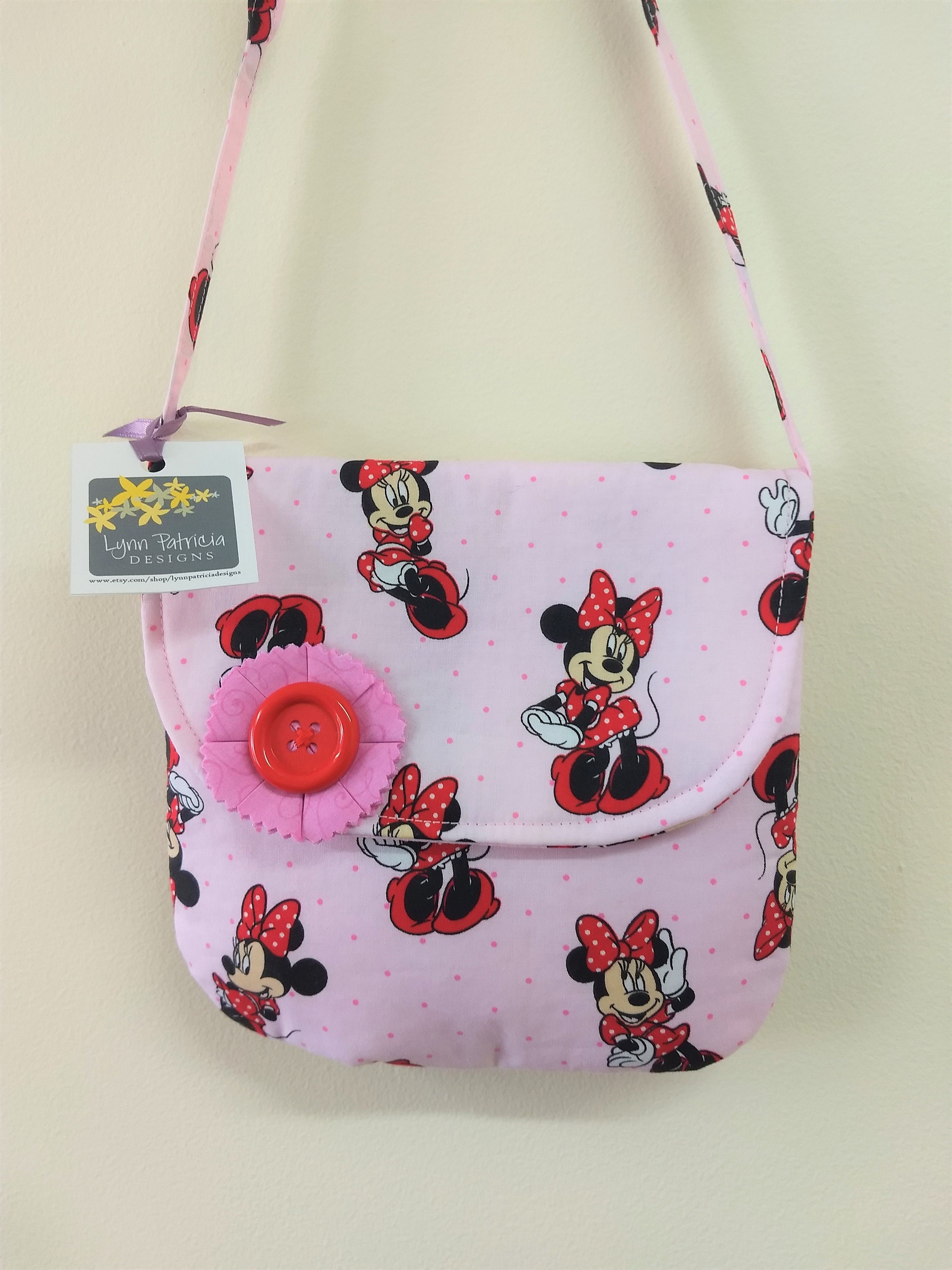 Disney Minnie Mouse Childs Child Purse Crossbody Etsy
