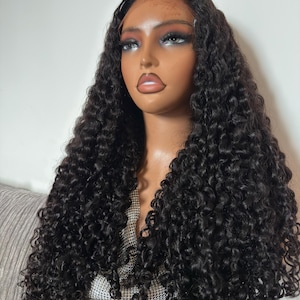 22 Inch Pixie Curl Human Hair Wig | 5x5 Lace Closure, Super Double Drawn