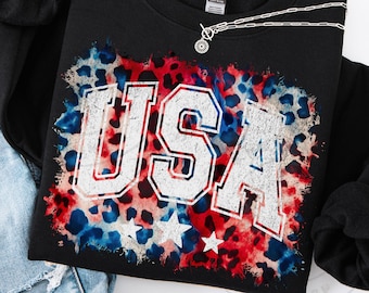 VS 250 patriottische luipaard, png-bestand | Fourth of July-sublimatieontwerp
