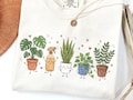Plant Mom PNG | Doodle Characters Design | Cute Houseplant Crew | Gardener and Plantaholic Sublimation | House Plants Shirt Graphic